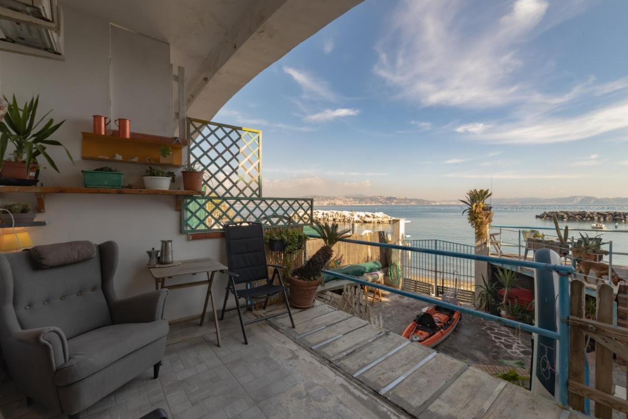 Marevestrum - Incantevole Casa Con Accesso Diretto In Spiaggia Bacoli Zewnętrze zdjęcie